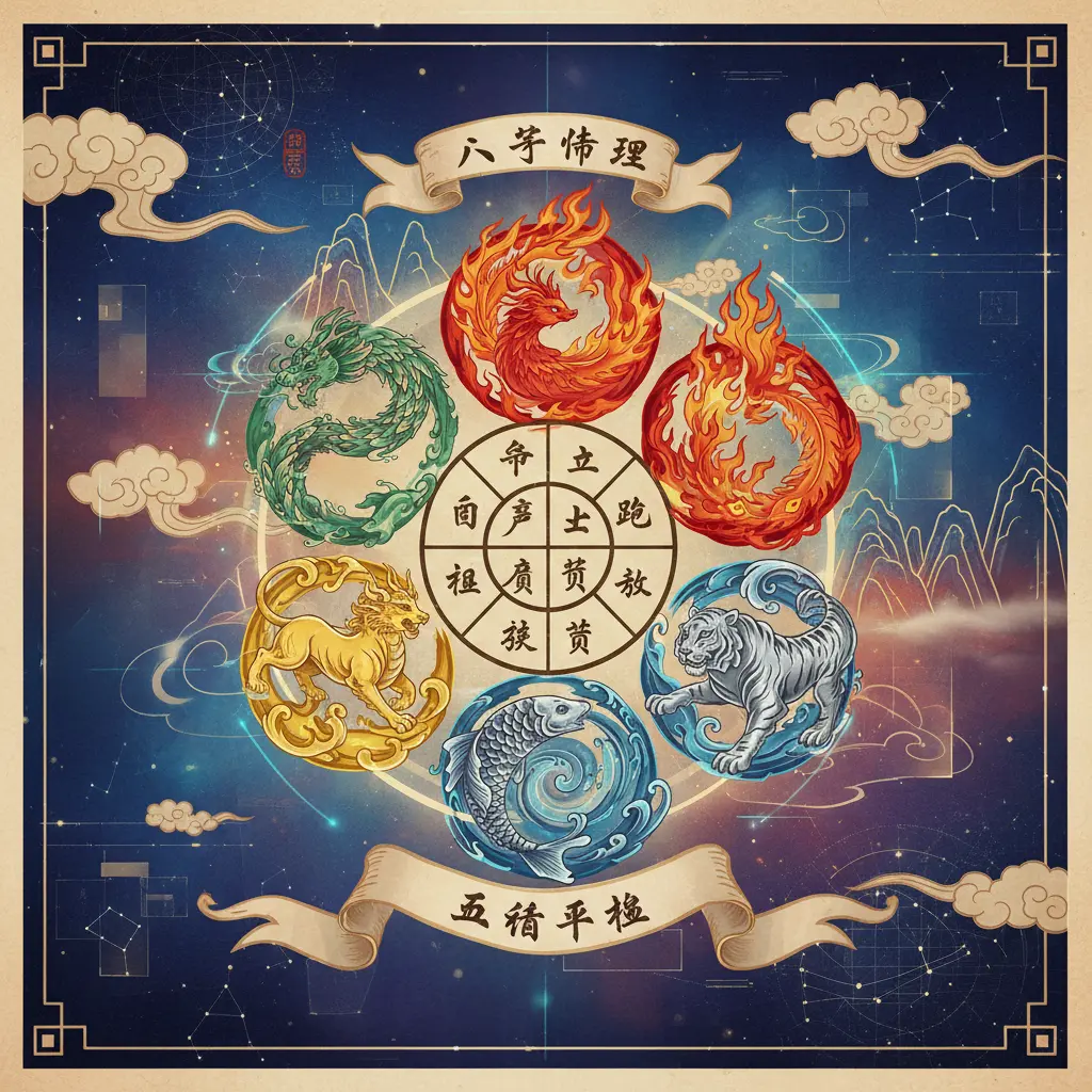 五行平衡 - 八字命理