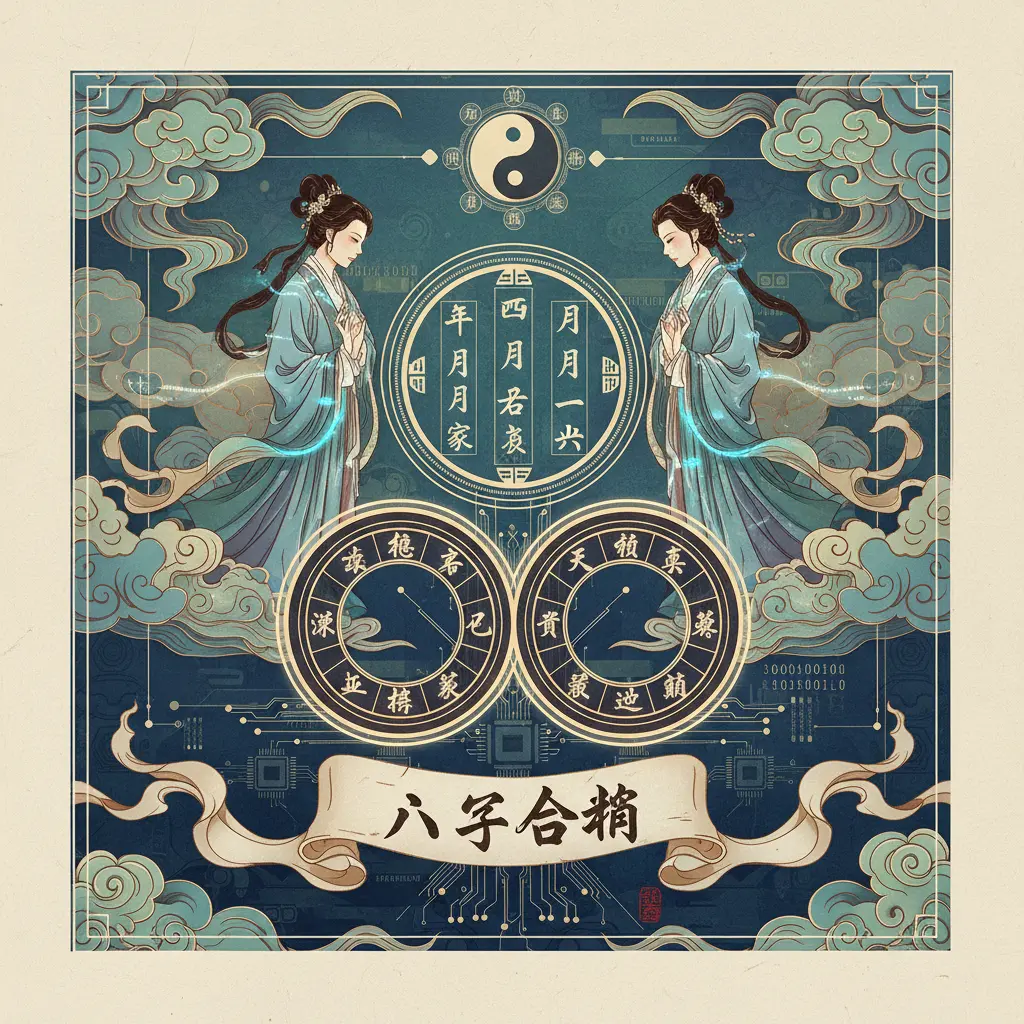 八字合婚 - 四柱八字