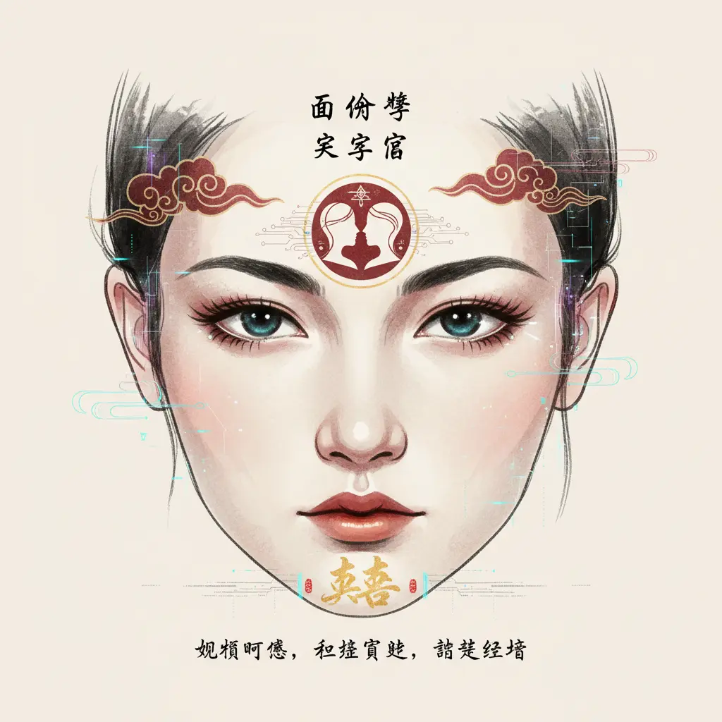 面相學 - 夫妻宮