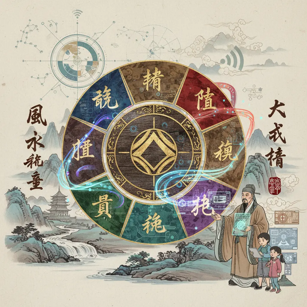 風水能量 - 八宅明鏡