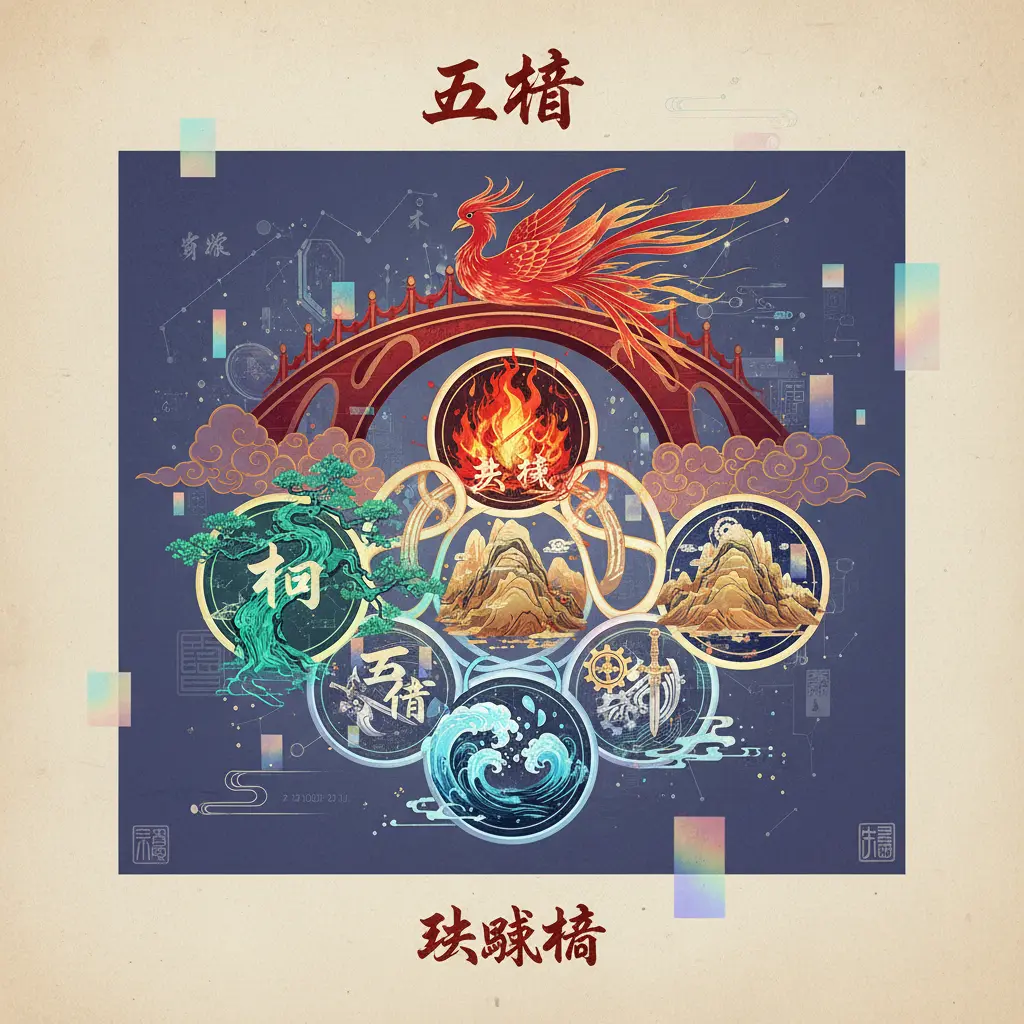 朱鵲橋 - 五行