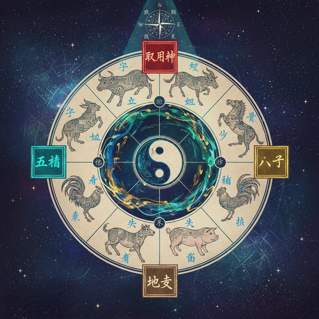 取用神 - 地支