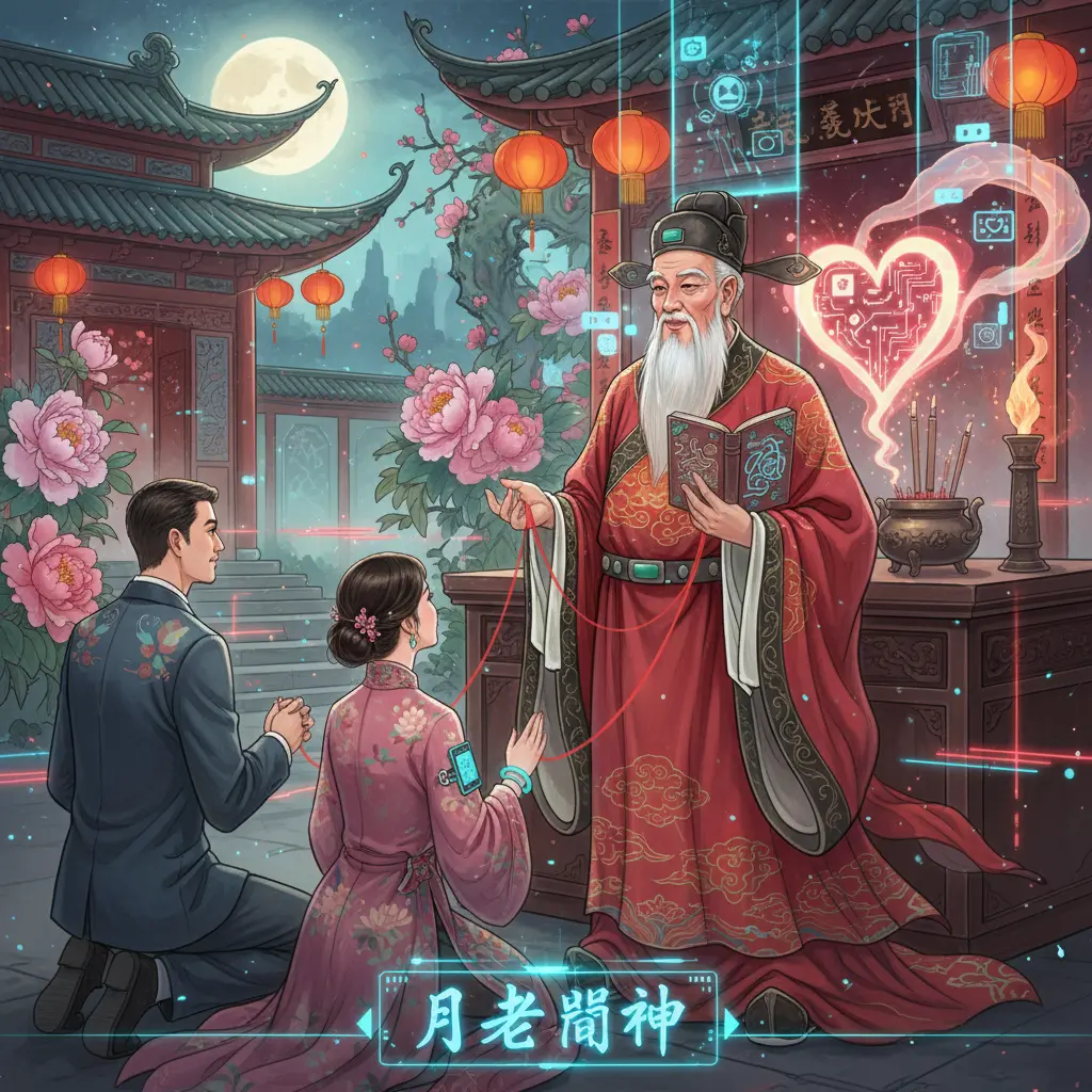 道教問神 - 月老