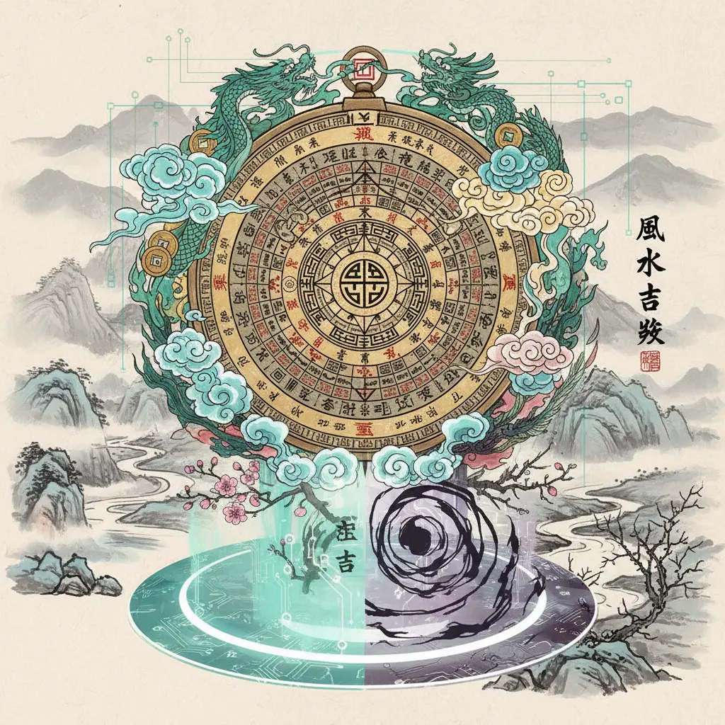 風水吉兇 - 羅盤
