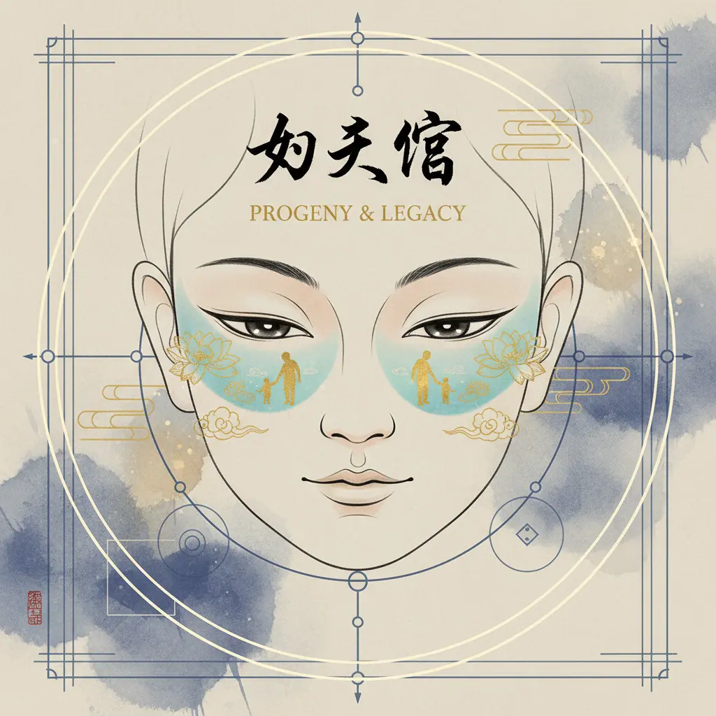 面相學 - 子女宮
