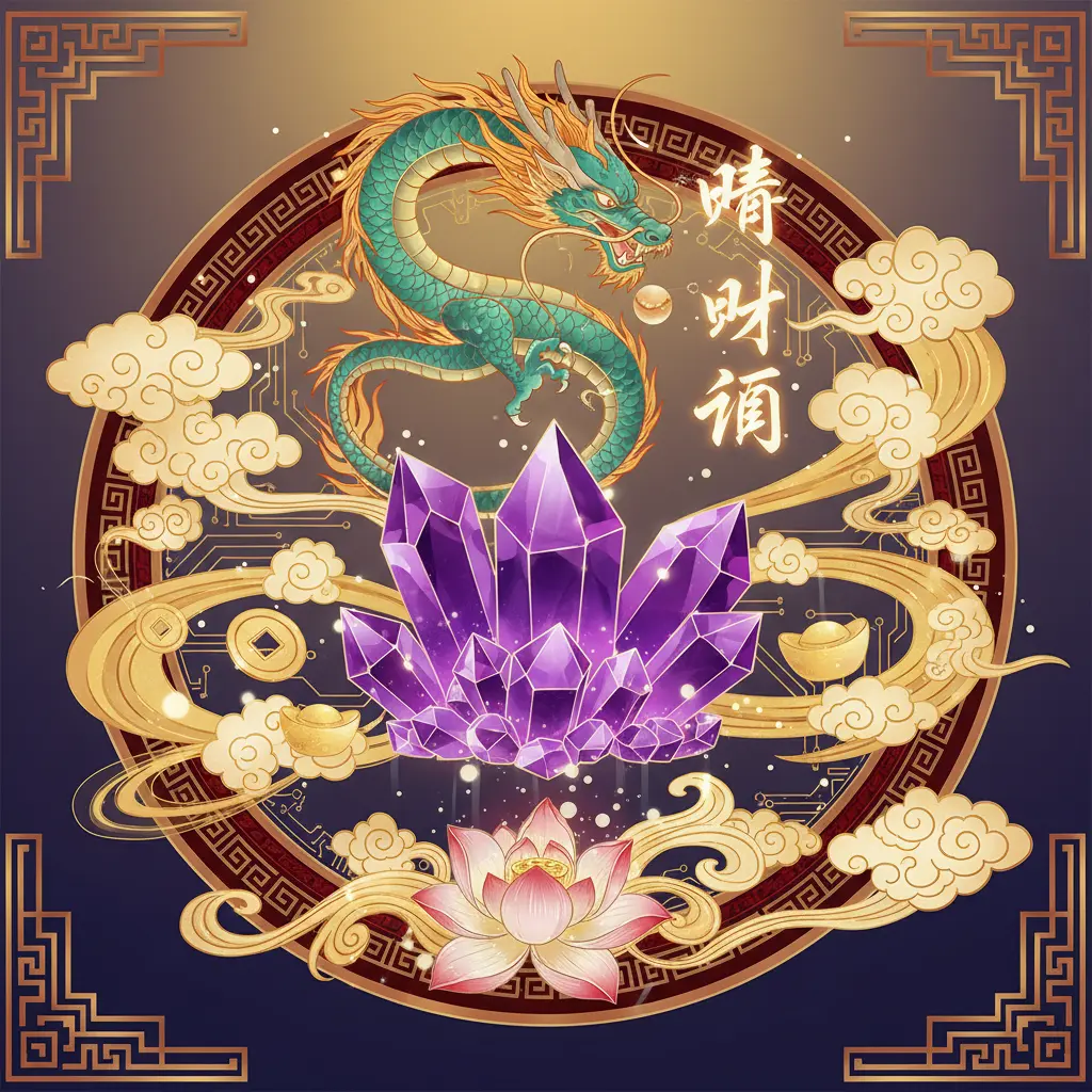 旺財運 - 紫水晶