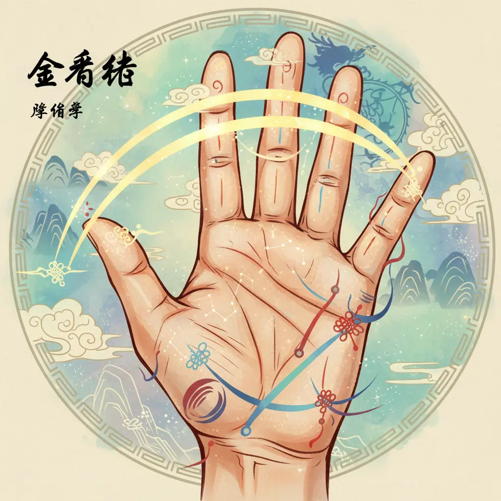 掌相學 - 金星帶