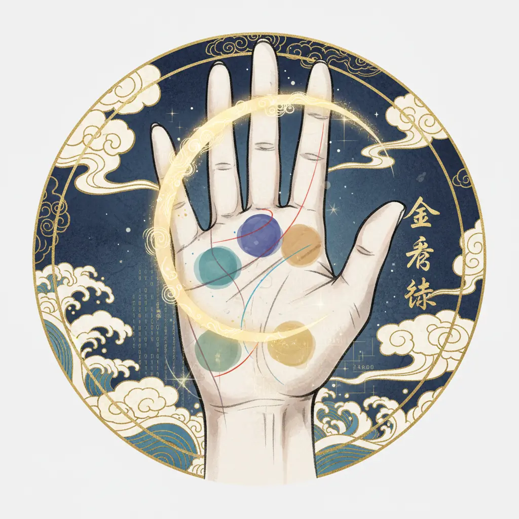 掌相 - 金星帶