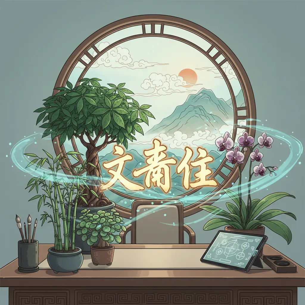 風水植物 - 文昌位