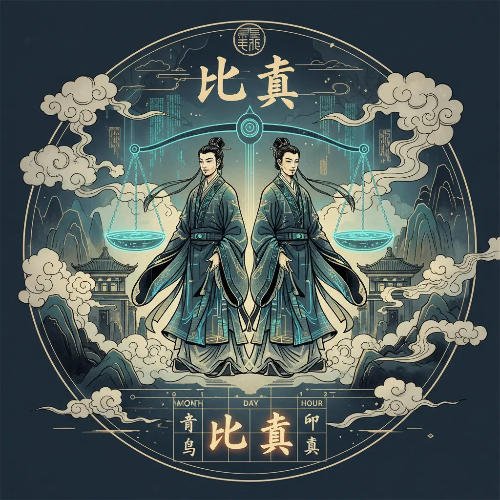 八字 - 比肩