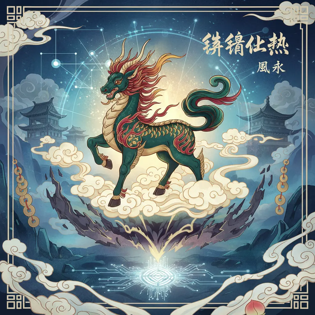 風水化煞 - 麒麟