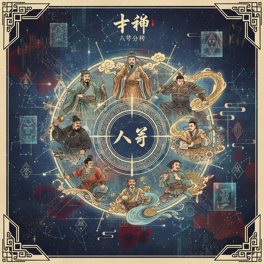 八字分析 - 十神