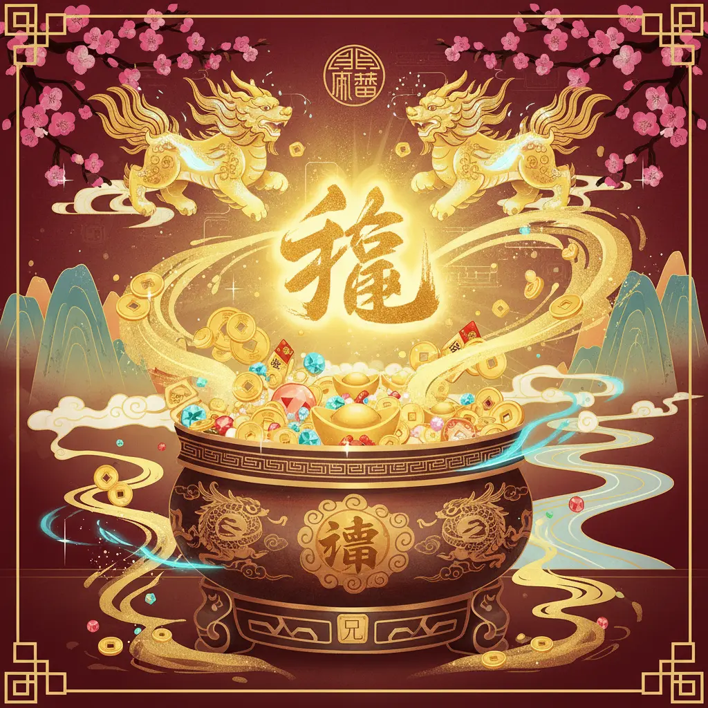 旺財運 - 聚寶盆
