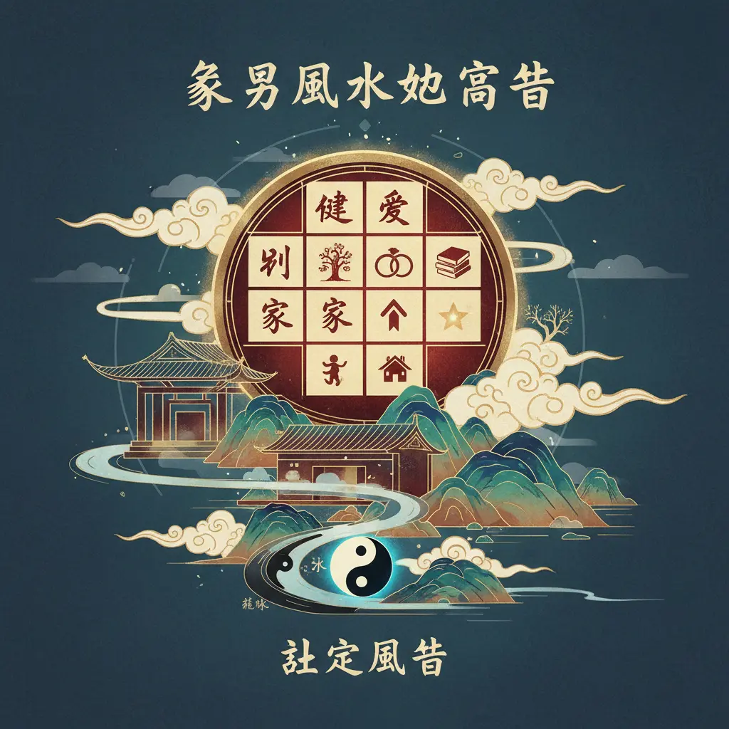 住宅風水 - 家居風水九宮格