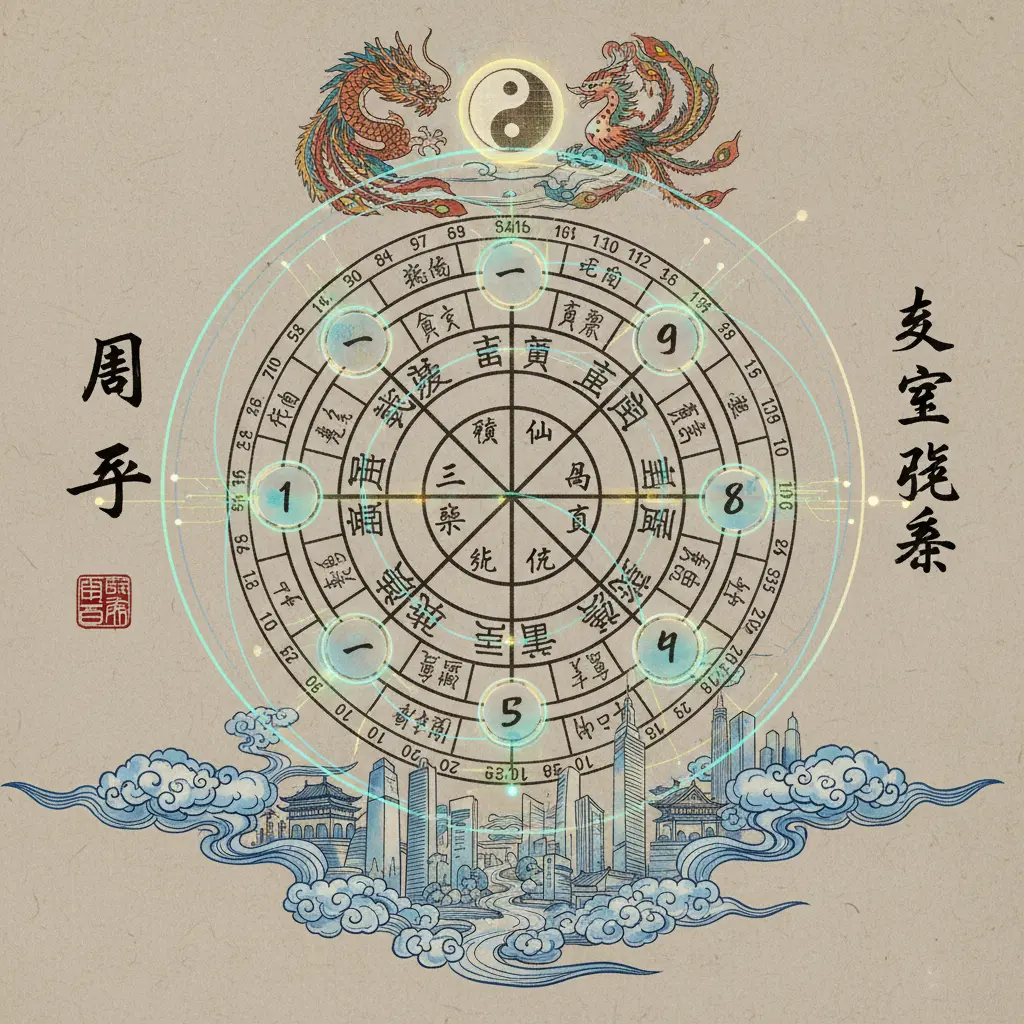 玄空飛星 - 周易