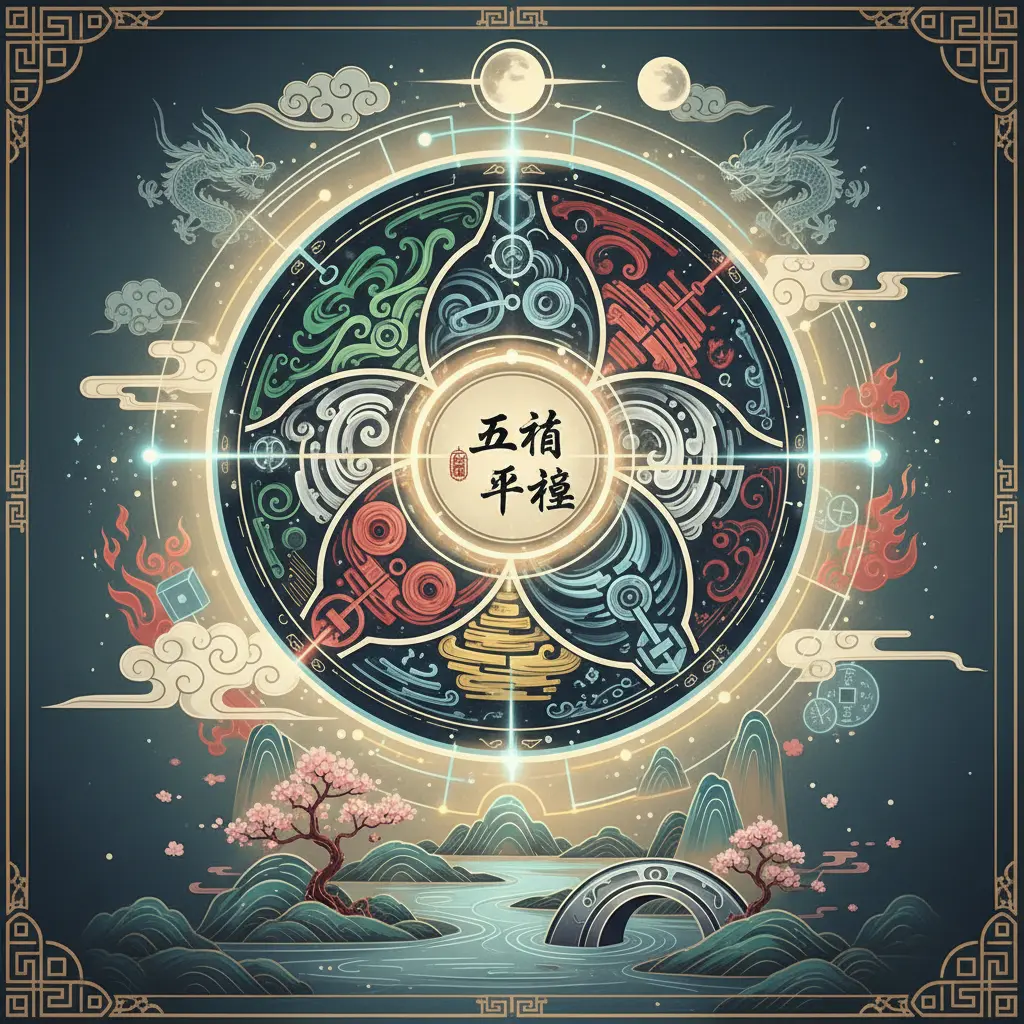 五行平衡 - 命盤