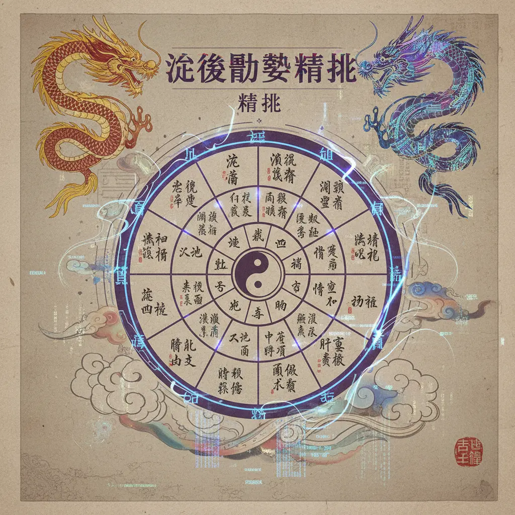 紫微鬥數精批 - 紫微命盤