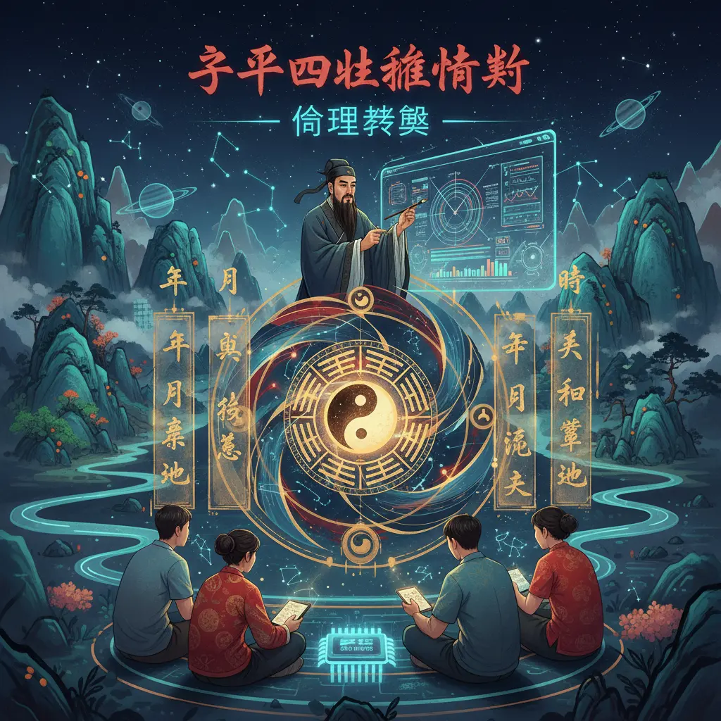 命理教學 - 子平四柱推命術