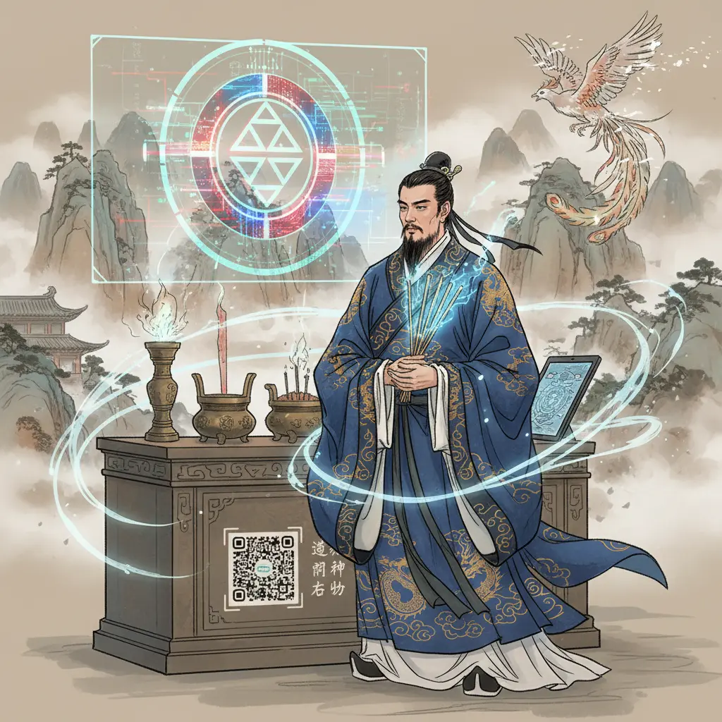 道教問神 - 占卜