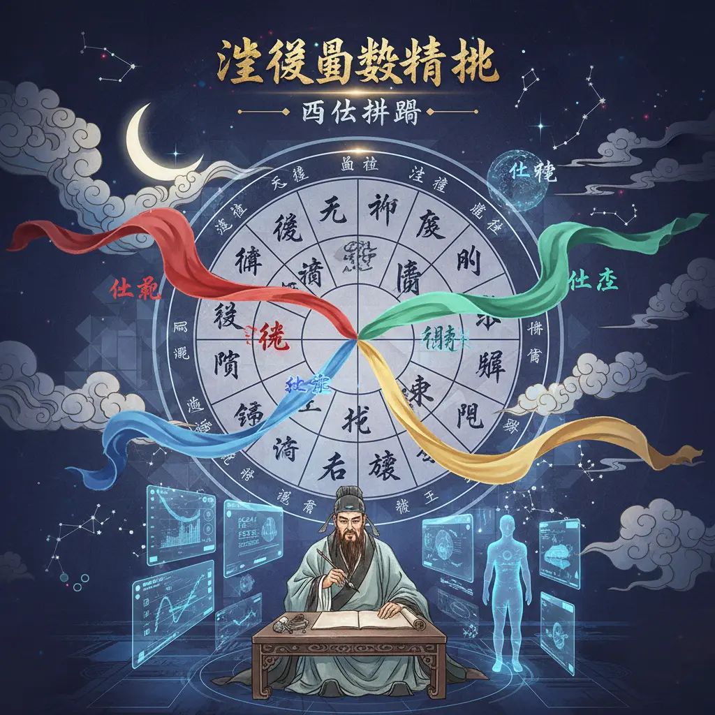 紫微鬥數精批 - 四化排盤