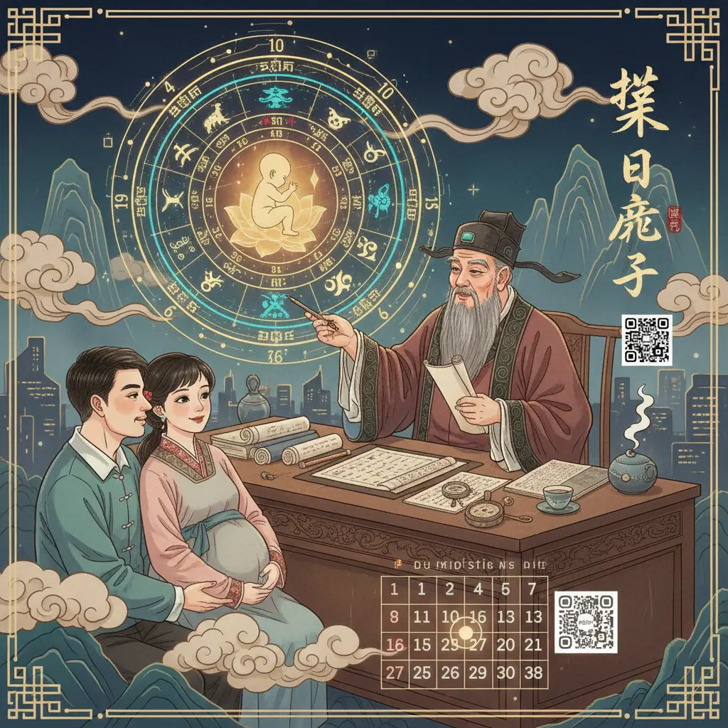 睇相師傅 - 擇日產子