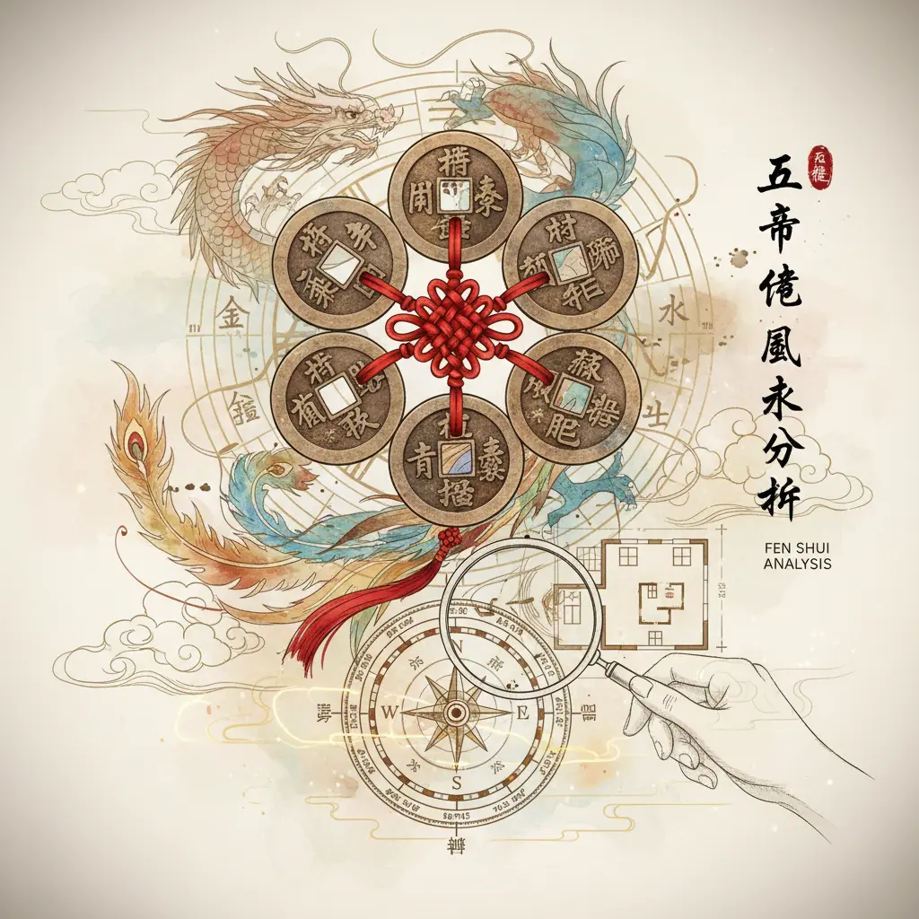 風水分析 - 五帝錢