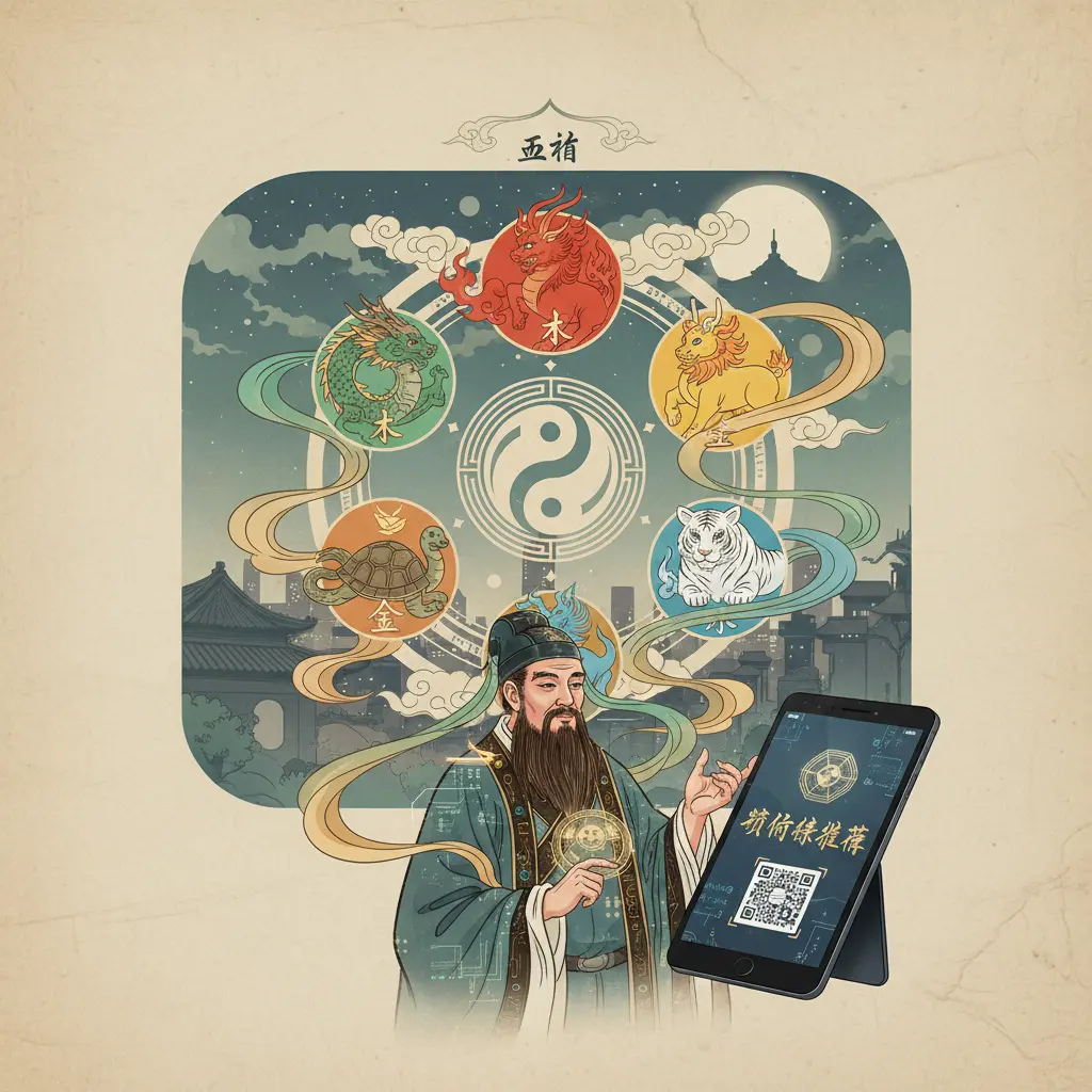 算命師傅推薦 - 五行