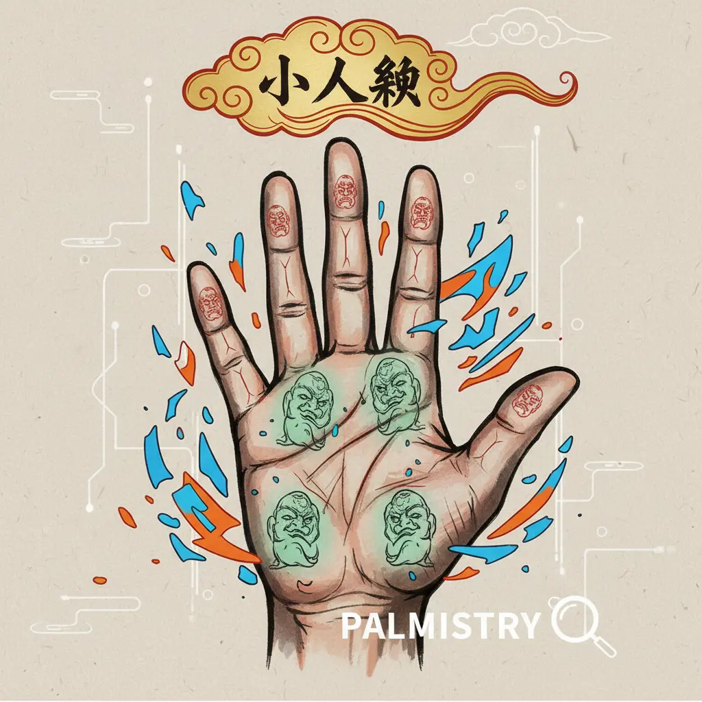 掌相學 - 小人紋