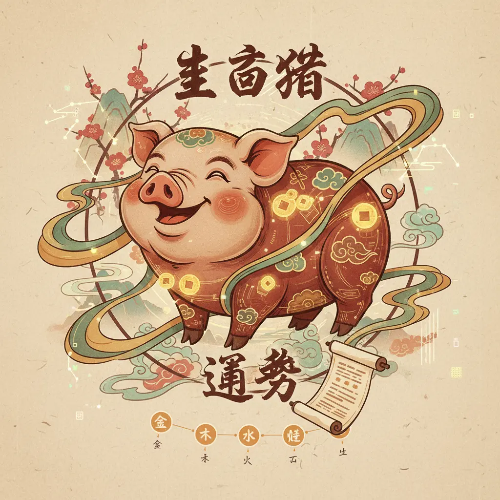 生肖運勢 - 生肖豬