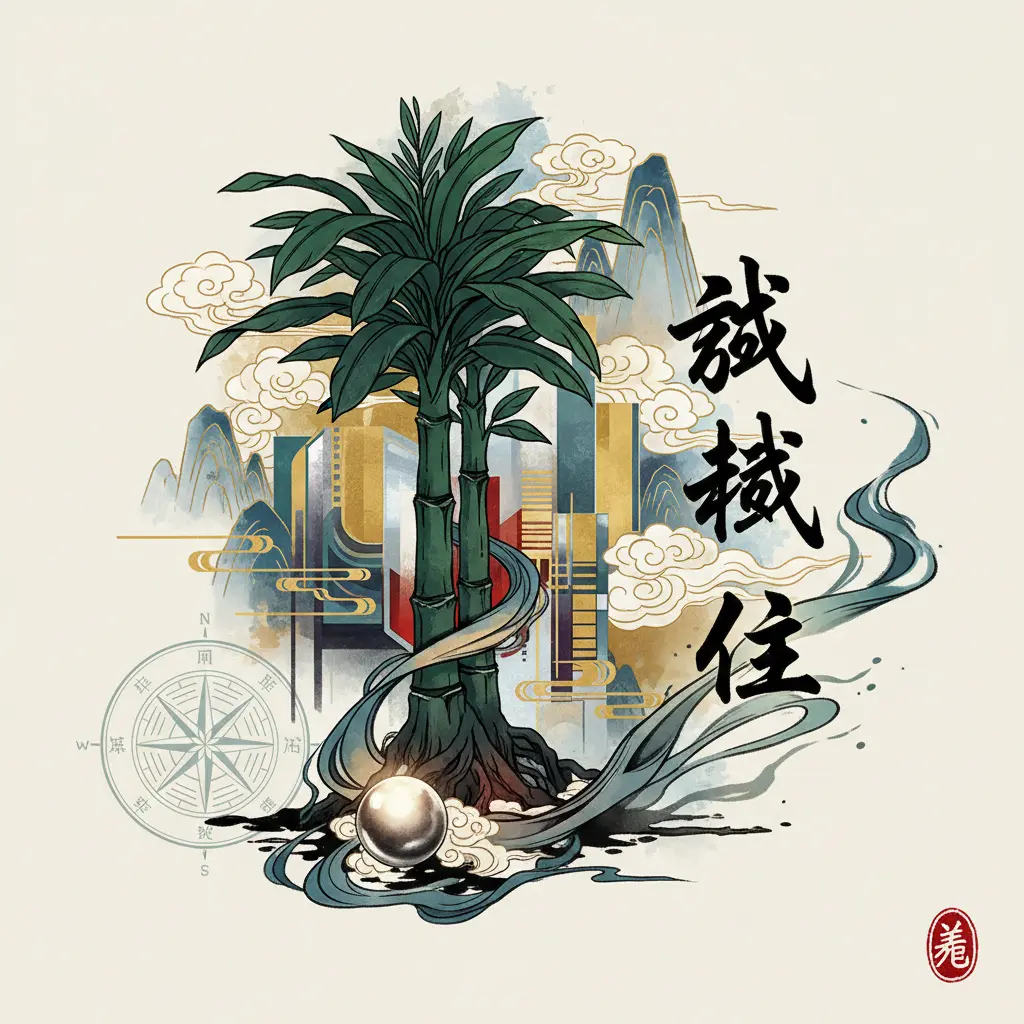 風水植物 - 武曲位