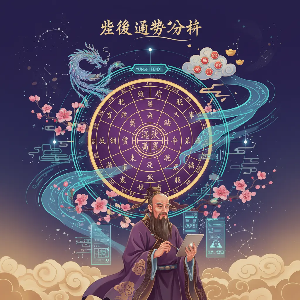 運勢分析 - 紫微命盤