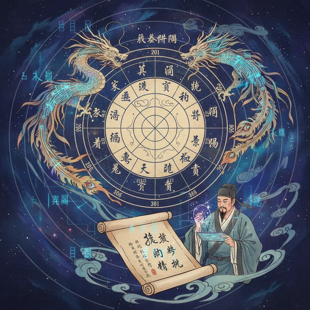 紫微鬥數精批 - 飛星排盤