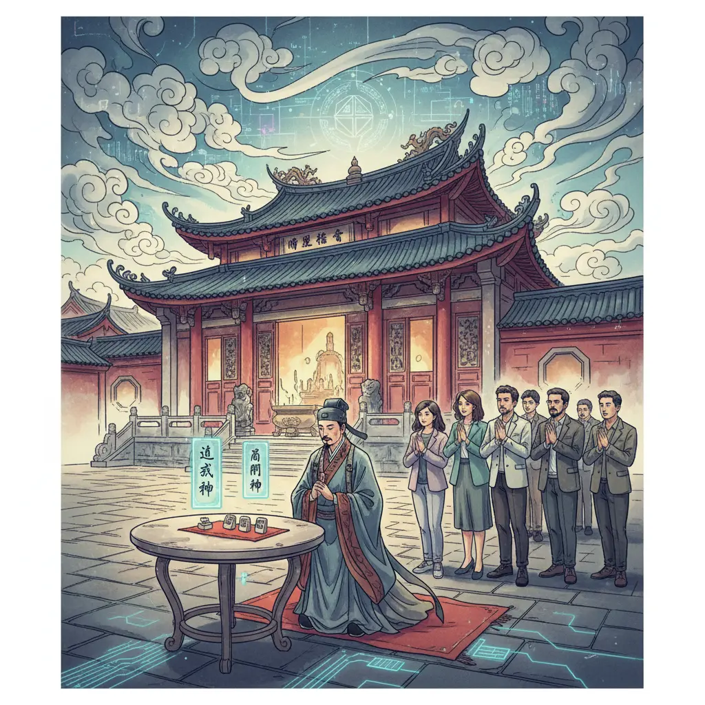 道教問神 - 埔里恆吉宮