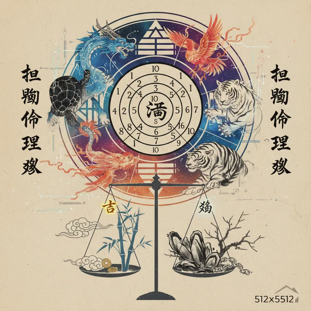 命理吉凶 - 河圖