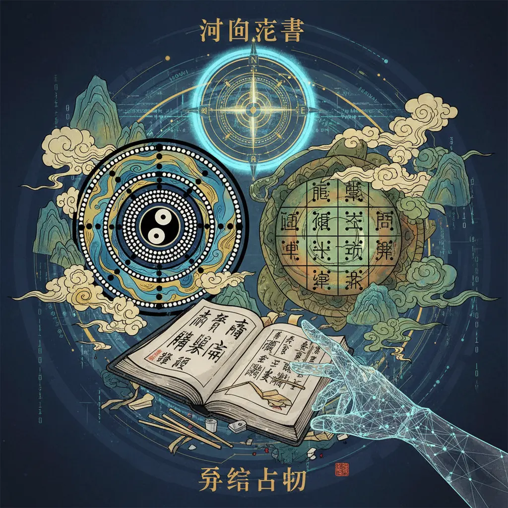 易經占卜 - 河圖洛書
