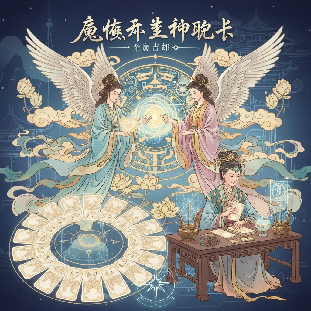 塔羅占卜 - 浪漫天使神諭卡