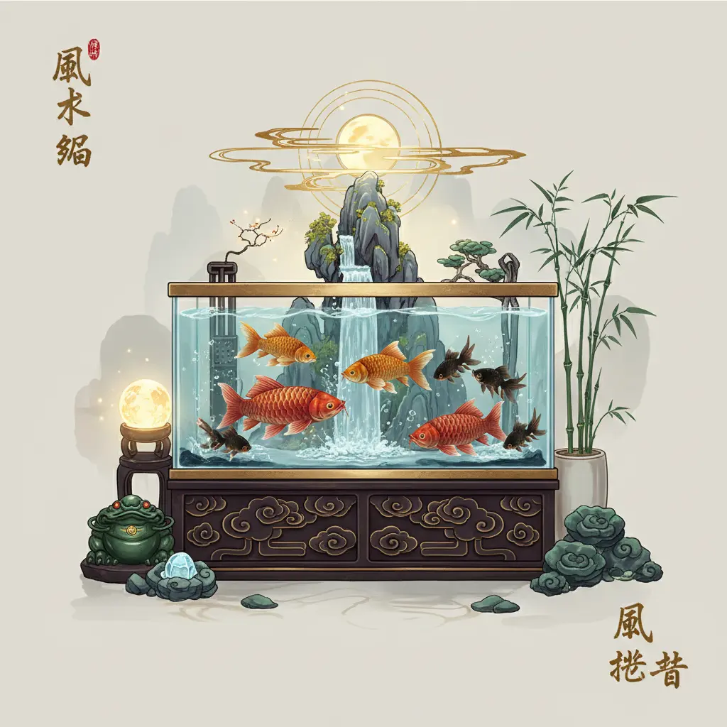 風水擺設 - 風水魚缸