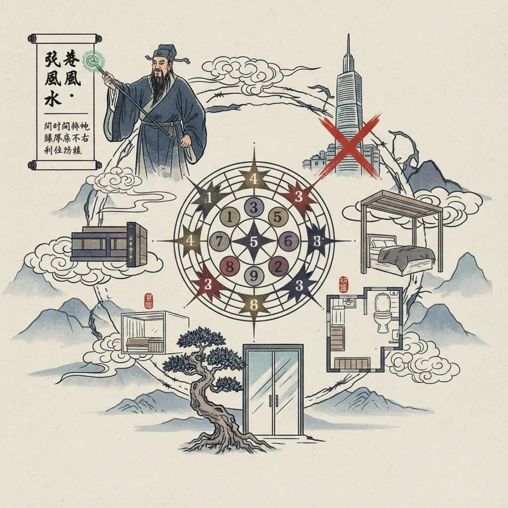 風水禁忌 - 飛星風水