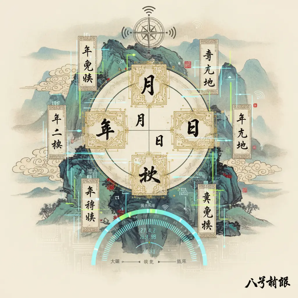 八字 - 八字命盤