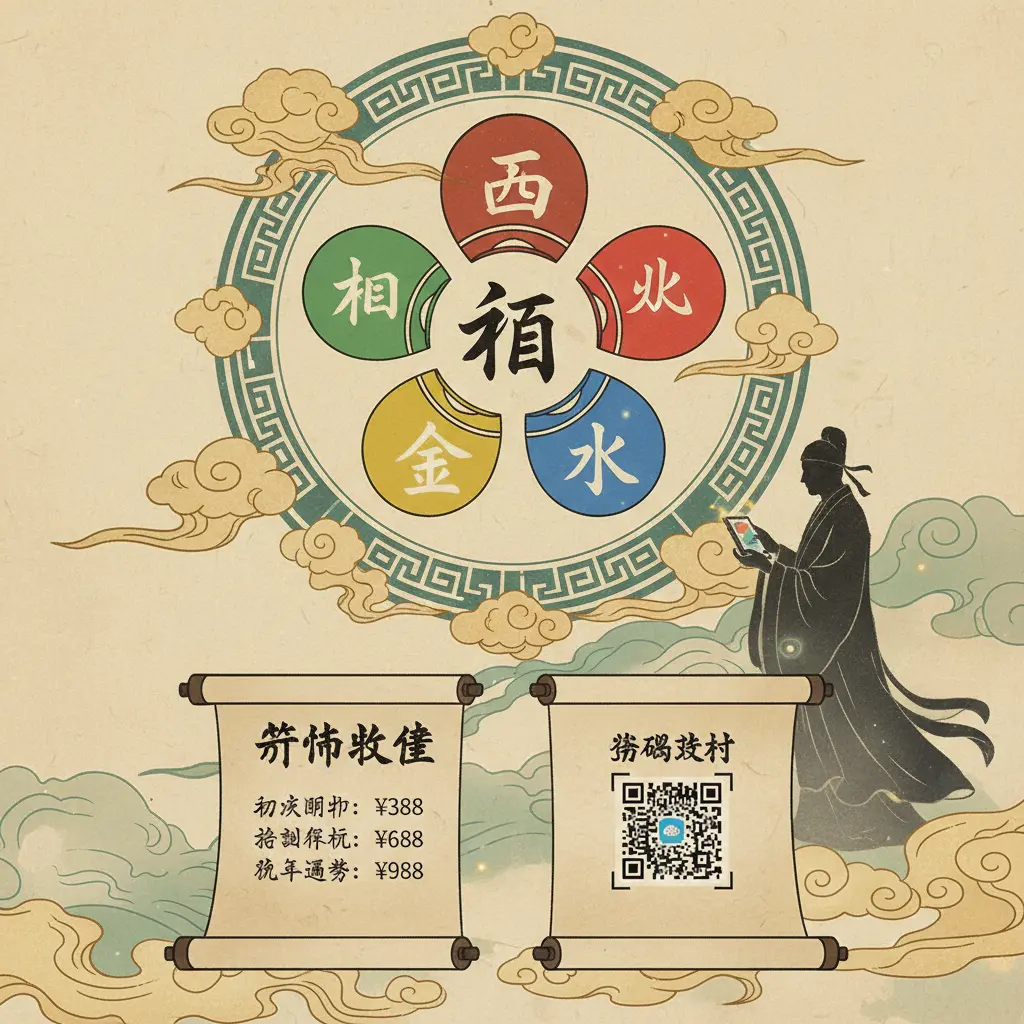 算命收費 - 五行