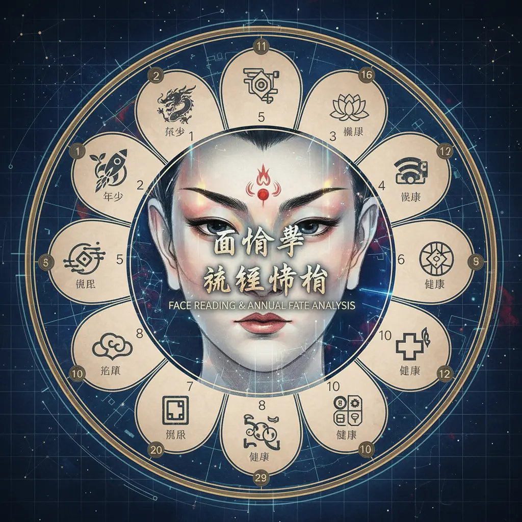 流年命相 - 面相學