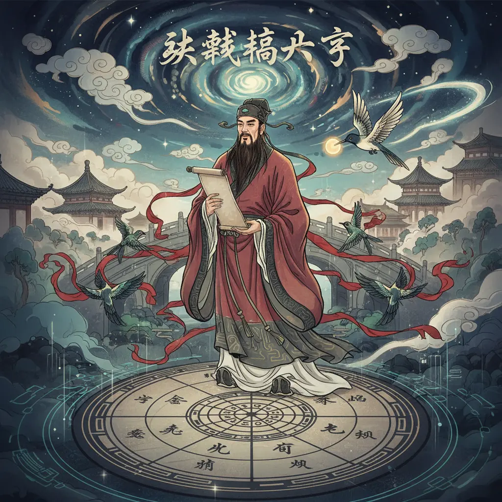 朱鵲橋八字 - 朱鵲橋