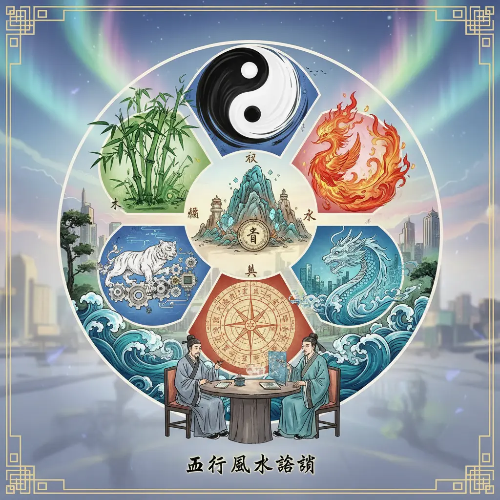 風水諮詢 - 五行