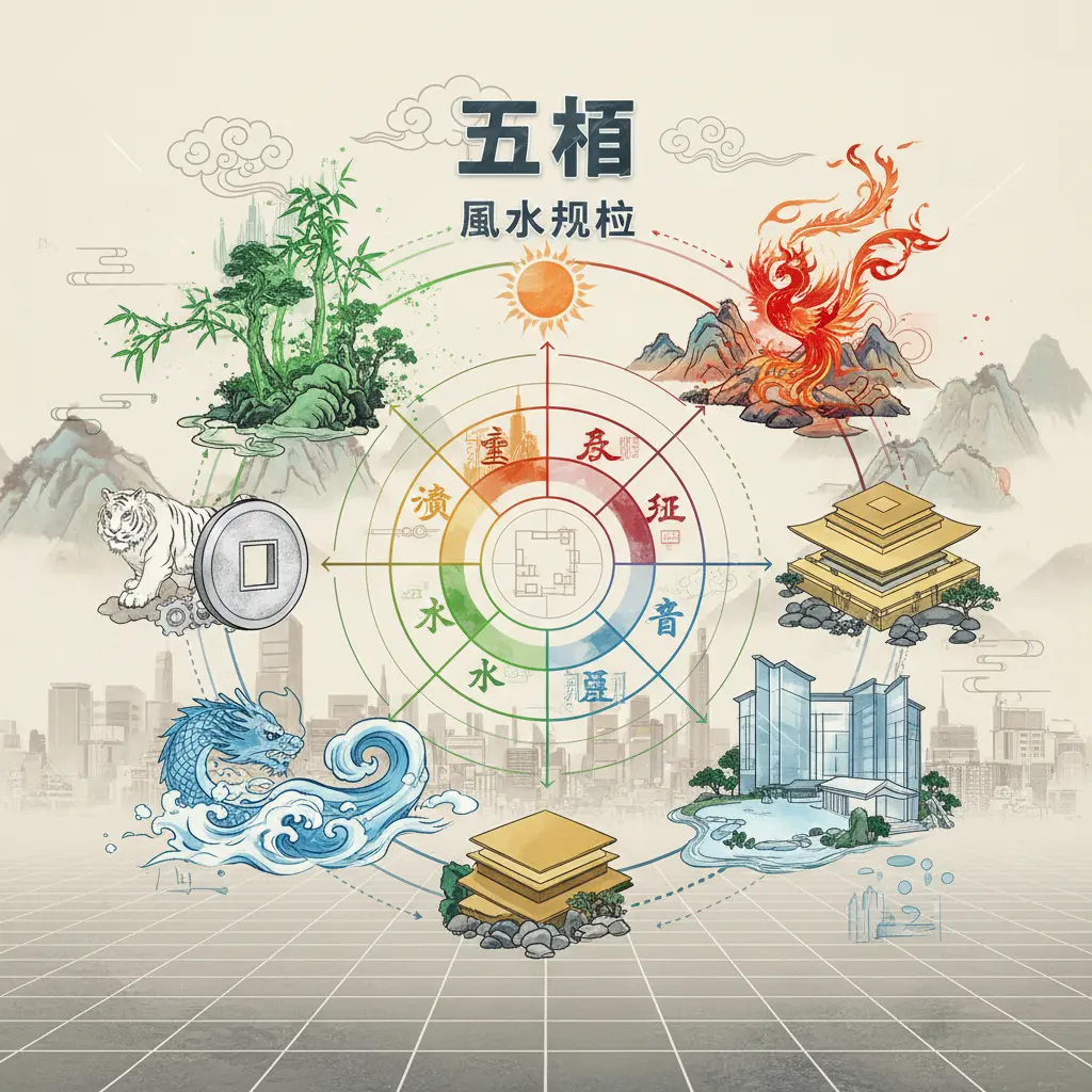 風水規劃 - 五行
