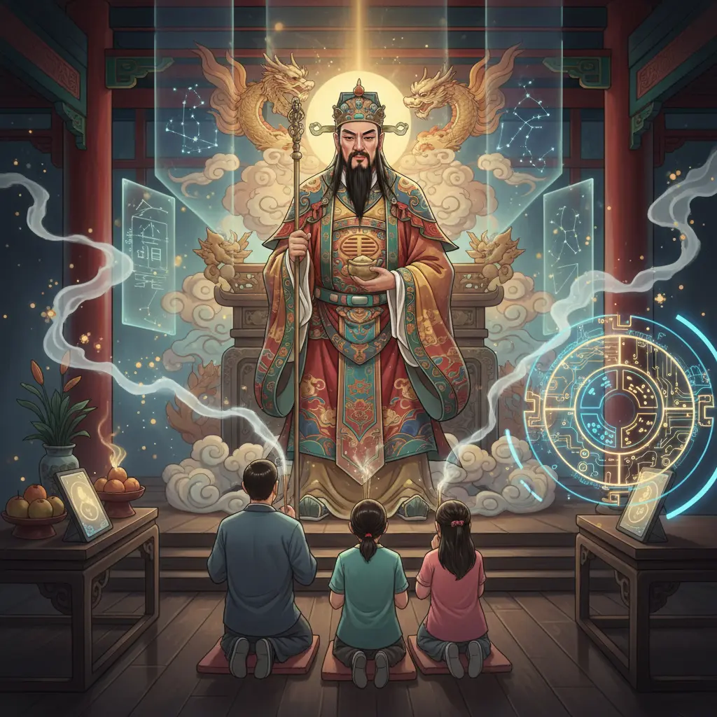 道教問神 - 神明