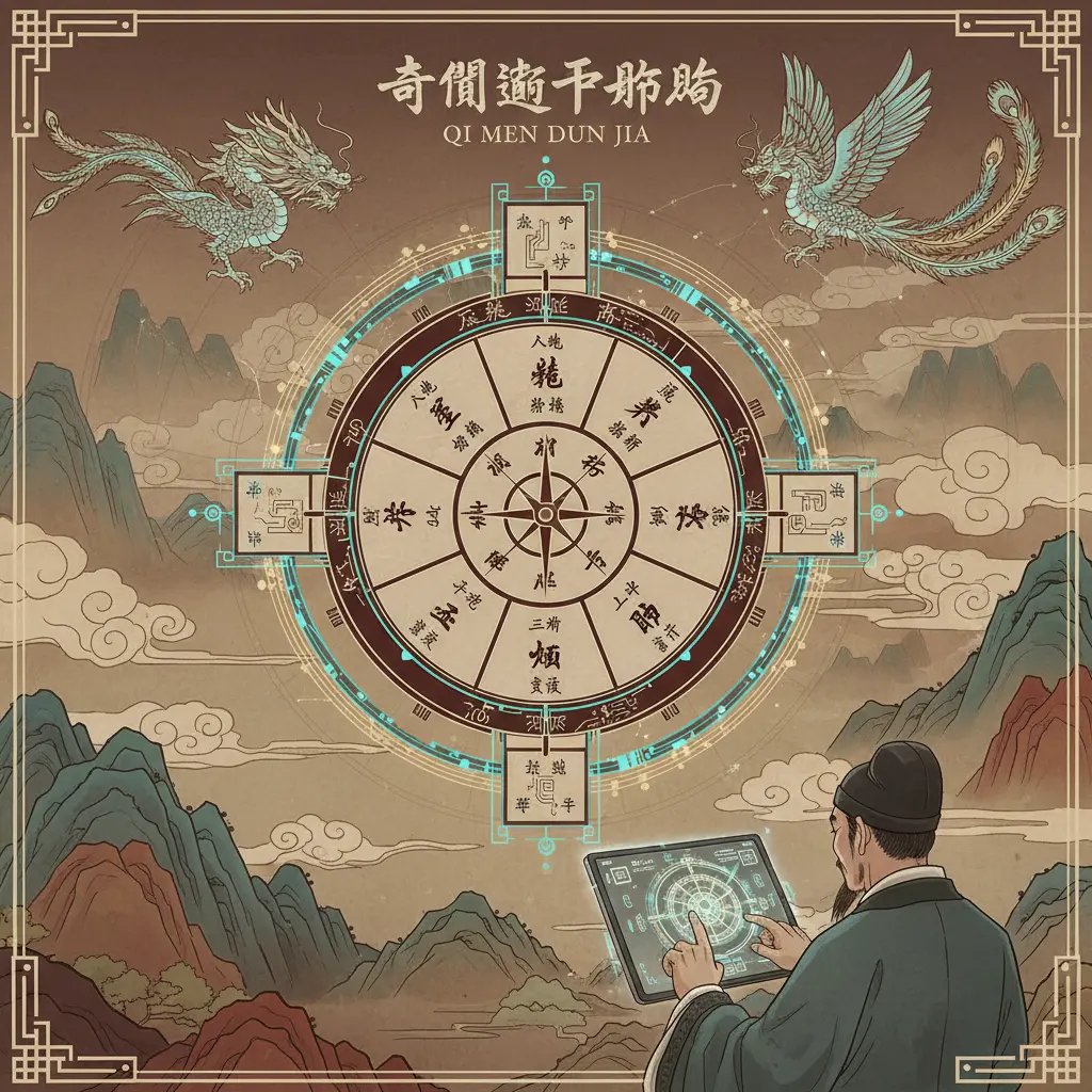 奇門遁甲佈局 - 奇門遁甲