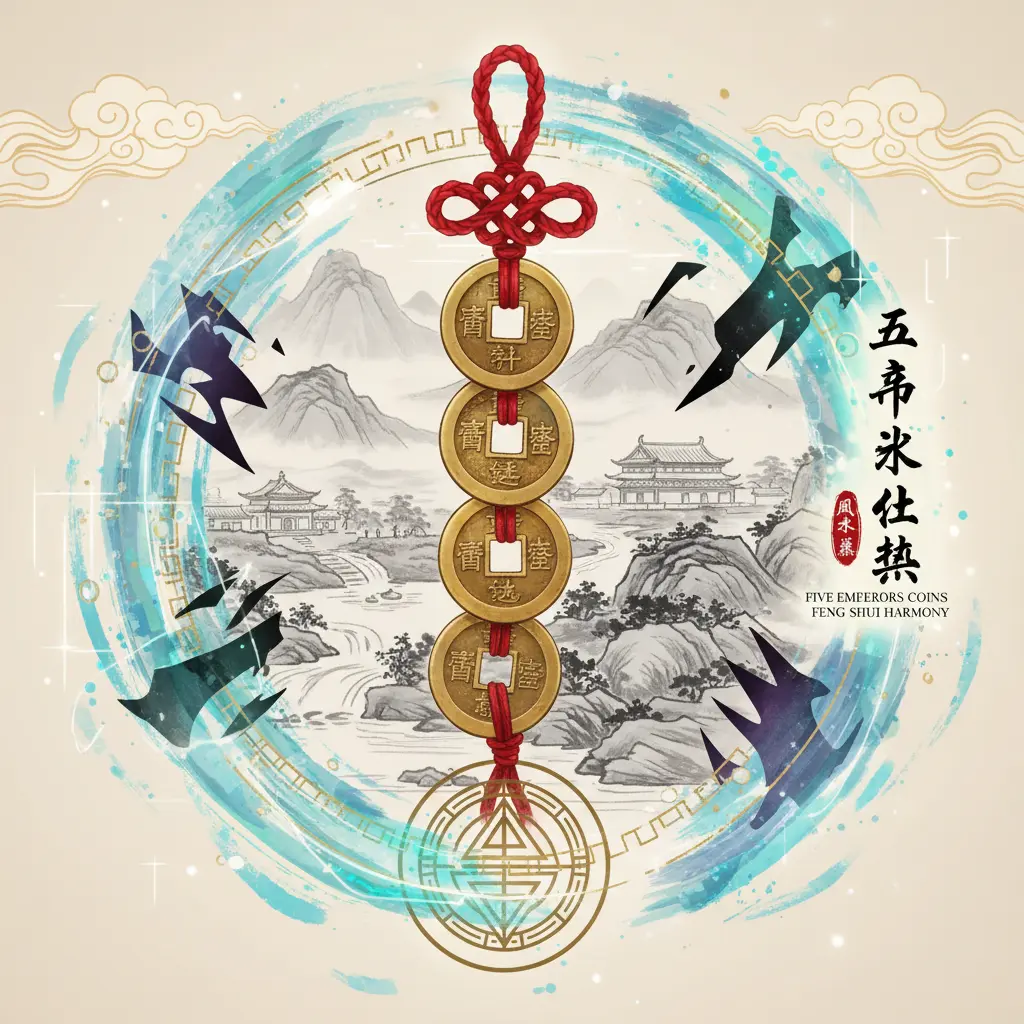 風水化煞 - 五帝錢