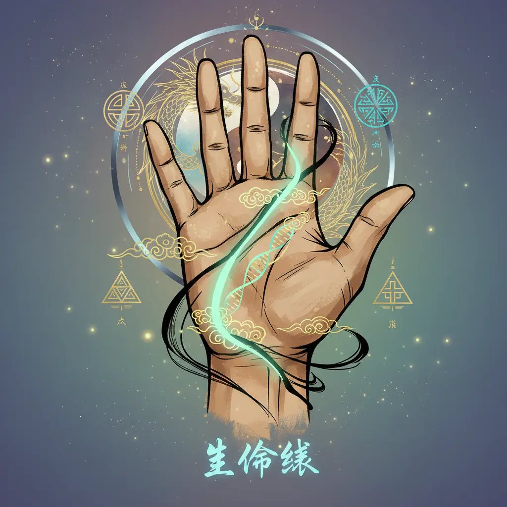 手相學 - 生命線