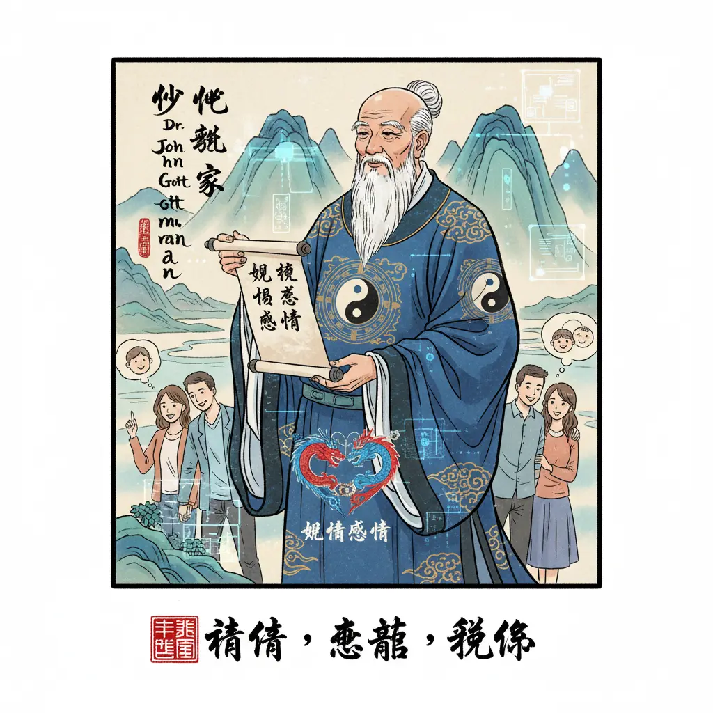 婚姻感情 - 心理學家Dr. John Gottman