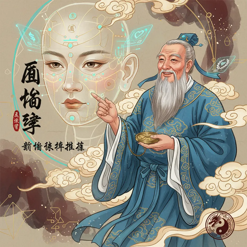 算命師傅推薦 - 面相學